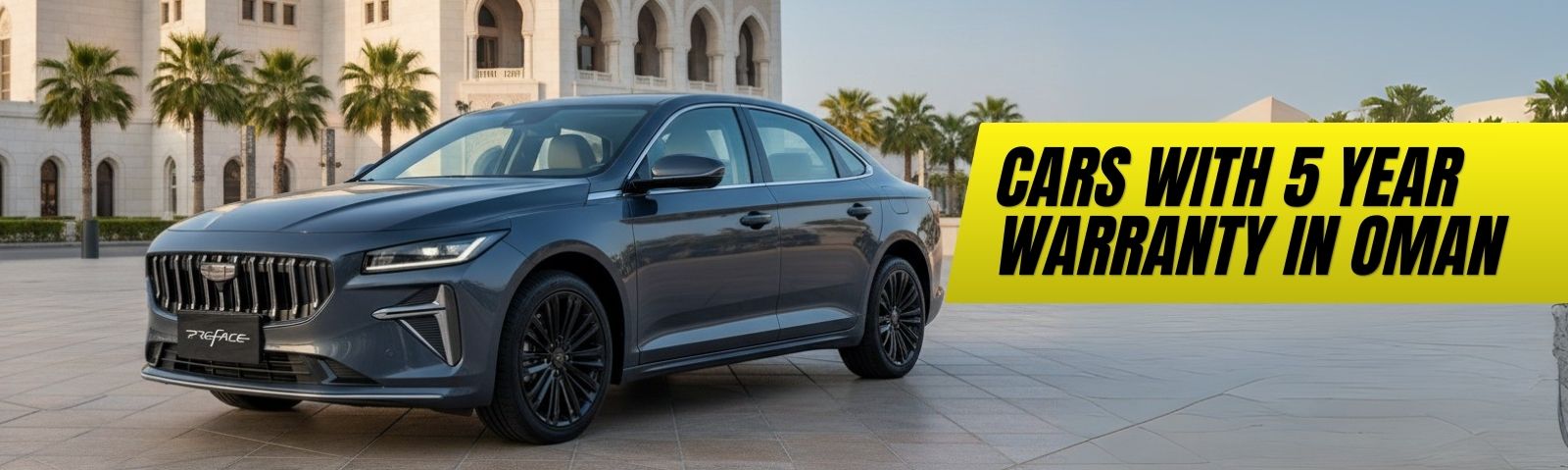 Cars with 5 year warranty in Oman